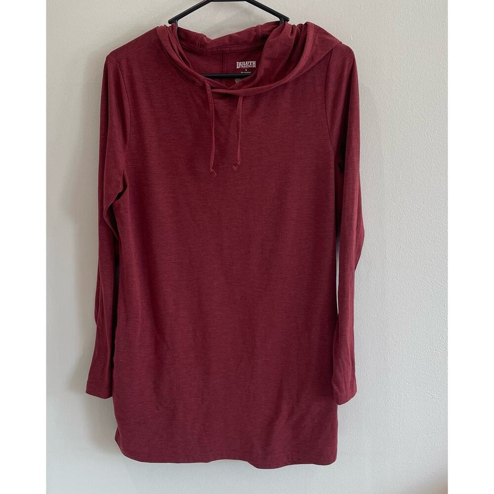 Women's Small DULUTH Dry and Mighty Hoodie Tunic